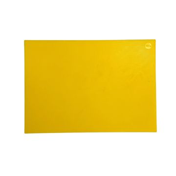 Доска разделочная п/п 600*400*18 мм. желтая поверхность шагрень MGprof /1/5/