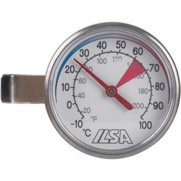 Термометр д/молока ( -10° +100° C); сталь; D=45, L=138/125, B=55мм; метал