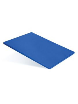 Доска разделочная 500х350х18 мм синий пластик