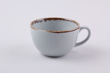Чашка 340 мл фарфор цвет серый Seasons