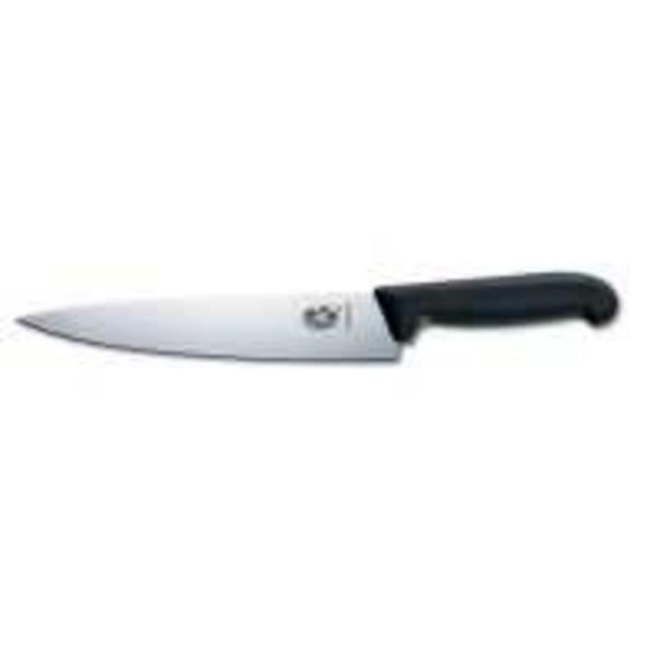 Нож поварской 22 см фиброкс ручка черная Victorinox Fibrox