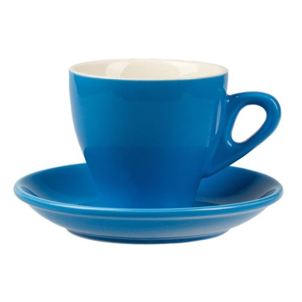Кофейная пара 280 мл синяя d 9 см h8,5 см Barista (Бариста) P.L. Proff Cuisine [6]
