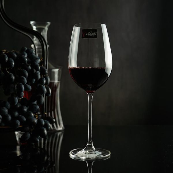 Бокал для вина 350 мл хр. стекло Bistro "Edelita" h20 см P.L. - BarWare [6]
