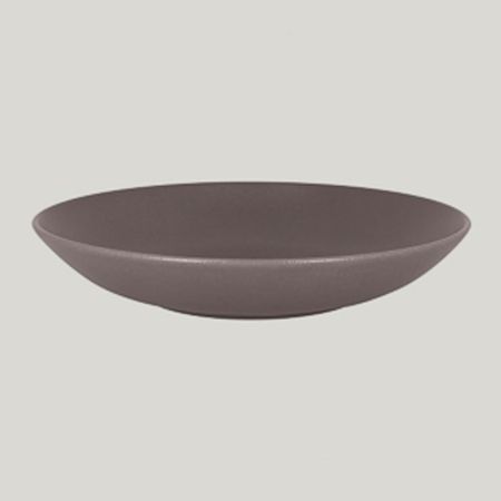Тарелка RAK Porcelain Neofusion Mellow Chestnut brown глубокая круглая, 26 см, 1200 мл (