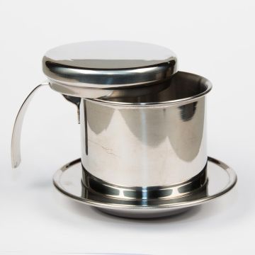 Воронка фильтр для заваривания кофе, пуровер (дриппер) нерж. P.L.- Barbossa