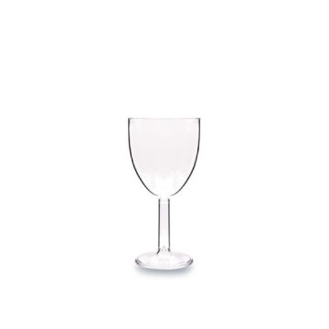 Бокал для вина 250 мл, поликарбонат, прозрачный