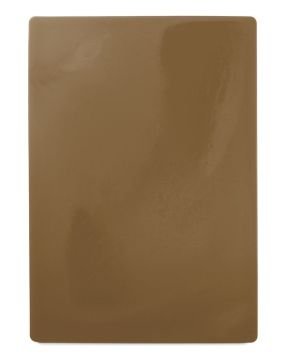 Доска пластиковая разделочная 50х35 см, коричневая