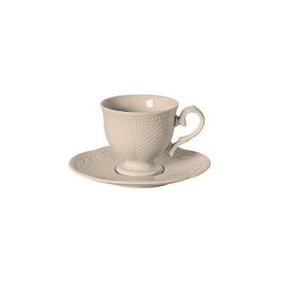 Кофейная пара 110 мл d 6,8 см h6,3 см Aristocrat Peach Tea Noble [6]