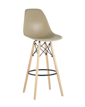 Стул Eames DSW барный бежевый