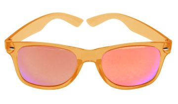 Очки солнцезащитные UV400 фактор, оранжевые