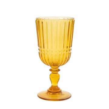 Бокал для вина 250 мл желтый d 7,9 см h16,3 см Orange Glass P.L. - BarWare [6]