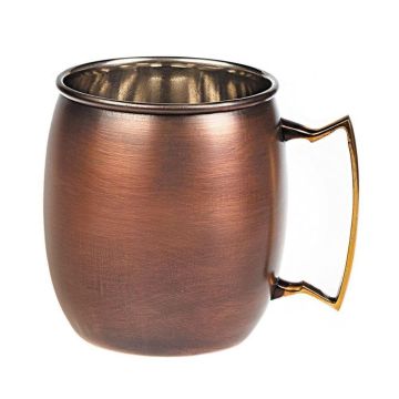 Кружка для коктейля 480 мл "Antique Copper Moscow Mule" нерж.  P.L. Proff Cuisine