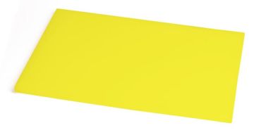 Доска пластиковая разделочная 50х35 см, желтая