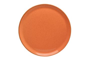 Тарелка для пиццы 32 см фарфор цвет оранжевый Seasons