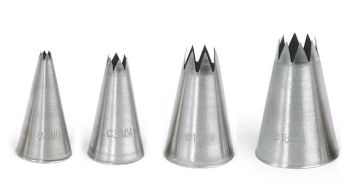 Набор насадок 4 шт., 4-8-12-16 мм, нержавеющая сталь