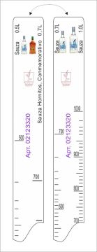 Линейка Sauza (0.5л./0.7л./1 л.)/ Hornitos (0.7л.) L=28 см. В=2 см. /1/