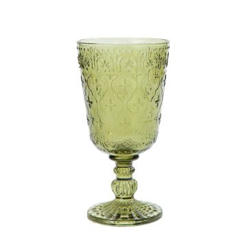 Бокал для вина 290 мл зеленый d 8,4 см h16 см Green Glass P.L. - BarWare [6]