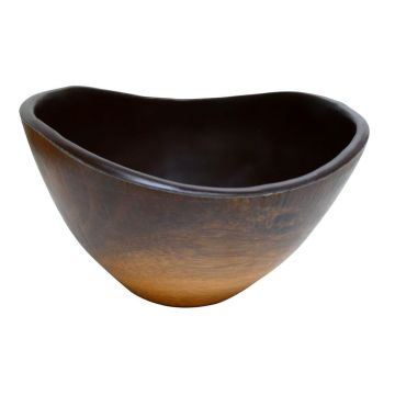 Салатник 3000 мл 25*15,5 см конус African Wood 2 пластик меламин P.L. Proff Cuisine