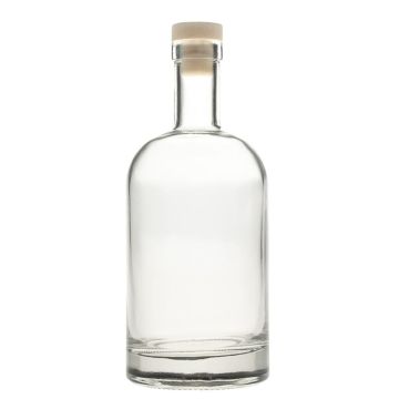 Бутылка графин 50 мл "Bottle" d 3,5 см h10,7 см с пласт. пробкой P.L. Proff Cuisine