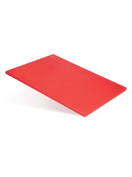 Доска разделочная 500х350х18 мм красный пластик