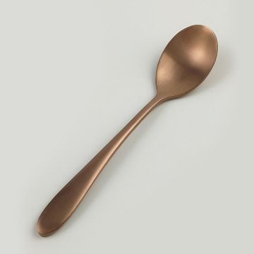 Ложка чайная 14,3 см матовая медь PVD Alessi-Copper P.L. [12]