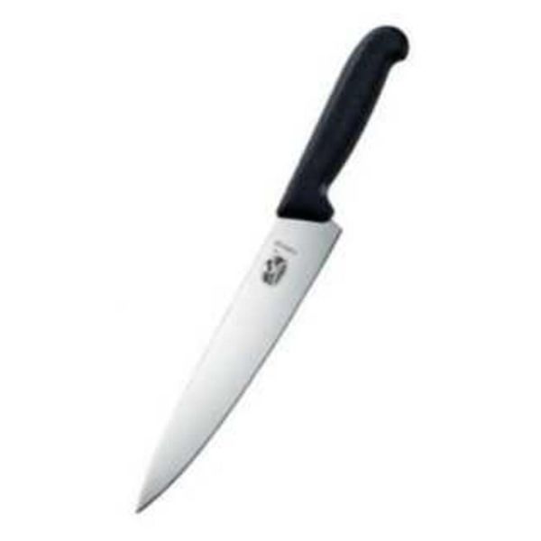 Нож поварской 25 см фиброкс ручка черная Victorinox Fibrox
