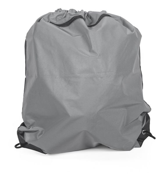 Пакет-рюкзак серый светоотражающий