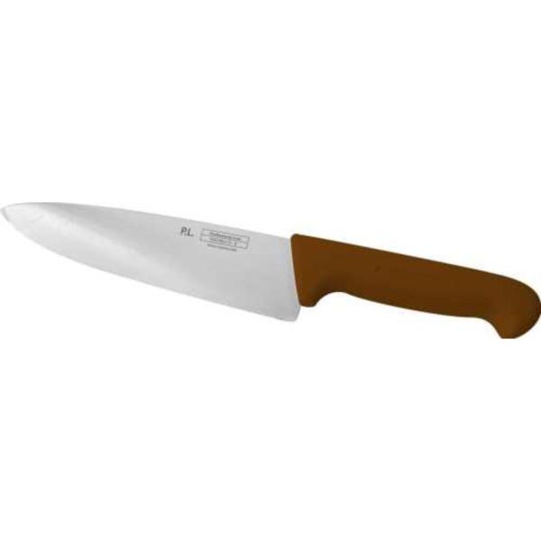 Нож поварской 25 см PRO-Line коричневая ручка P.L. Proff Cuisine