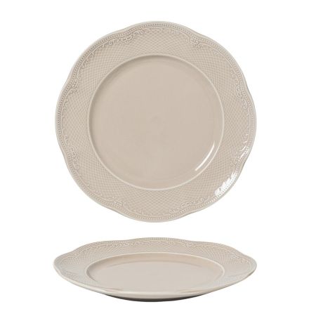 Тарелка d 27 см h3,2 см Aristocrat Peach Tea Noble [6]