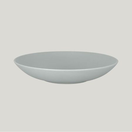 Тарелка RAK Porcelain Neofusion Mellow Pitaya grey глубокая круглая, 26 см, 1200 мл (сер