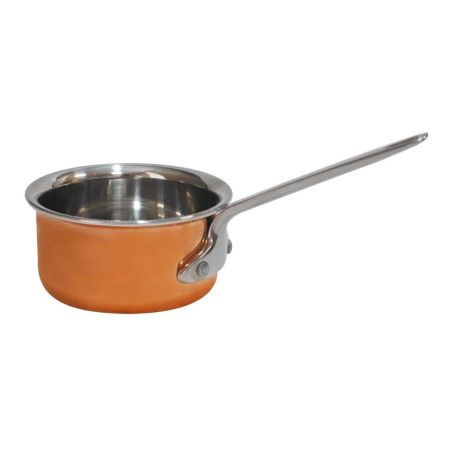 Кастрюля сотейник для подачи 10 см h5 см 250 мл Copper цвет медь P.L. Proff Cuisine