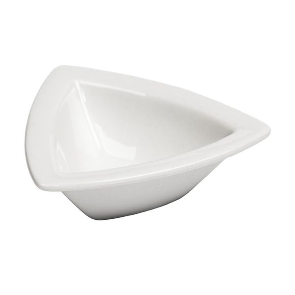 Соусник 20 мл 8*2,5 см Mini Mix треугольник белый P.L. Proff Cuisine [6]