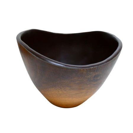 Салатник 2000 мл 19,5*15,5 см конус African Wood 2 пластик меламин P.L. Proff Cuisine