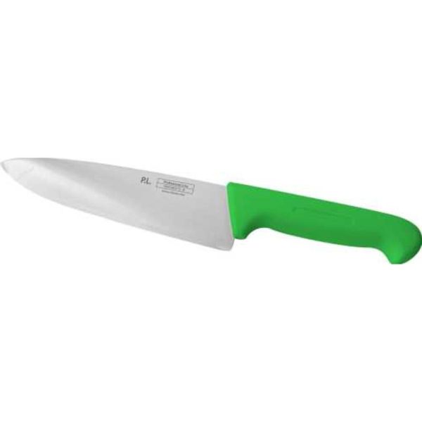 Нож поварской 25 см PRO-Line зеленая ручка P.L. Proff Cuisine