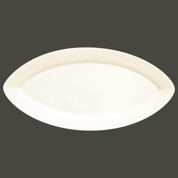 Тарелка овальная плоская RAK Porcelain Fine Dine 40*19 см