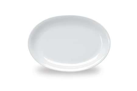 Блюдо овальное/тарелка 32х23 см Pegasus, шпатовый фарфор
