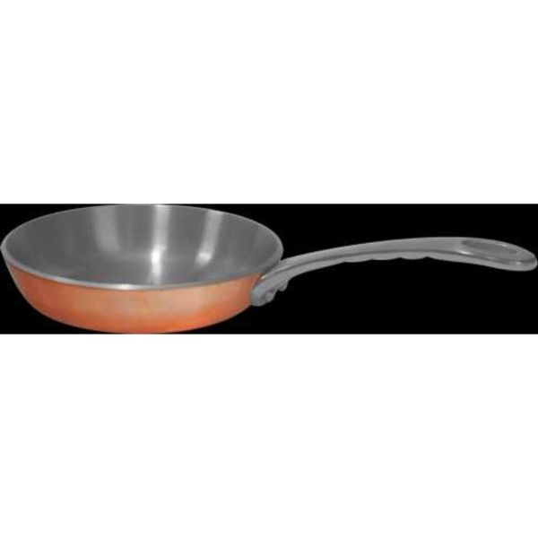 Сковорода для подачи 10 см h2 см круглая Copper нерж. цвет медь P.L. Proff Cuisine