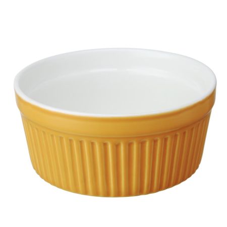 Чашка для подачи "Крем-Карамель" Рамекин 400 мл 12 см оранжевая P.L. Proff Cuisine [6]
