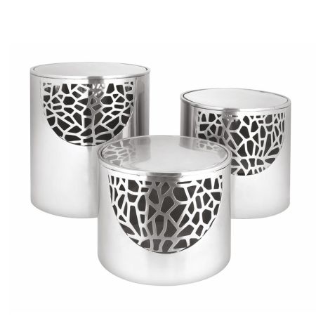 Подставка фуршетная стойка d 19 см h15,5 см круглая перфорация нерж. P.L. Hotelware