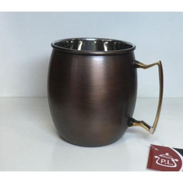 Кружка для коктейля 480 мл "Antique Copper Moscow Mule" нерж.  P.L. Proff Cuisine