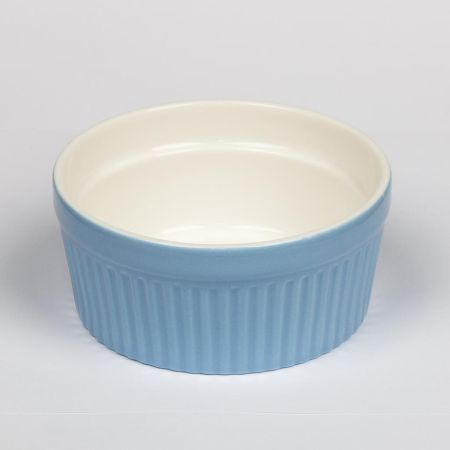 Чашка для подачи "Крем-Карамель" Рамекин 400 мл 12 см голубая P.L. Proff Cuisine [6]