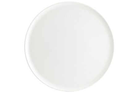 Блюдо для пиццы d=320 мм. Ирис Белый, форма Гурмэ Bonna /1/6/348/