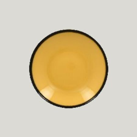 Тарелка-салатник RAK Porcelain LEA Yellow 26 см, высота 5 см, 1,2 л (желтый цвет)