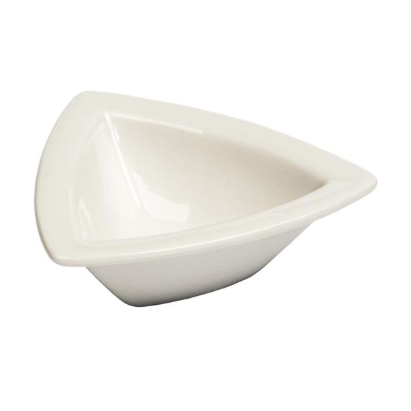 Соусник 20 мл 8*2,5 см Mini Mix треугольник белый P.L. Proff Cuisine [6]
