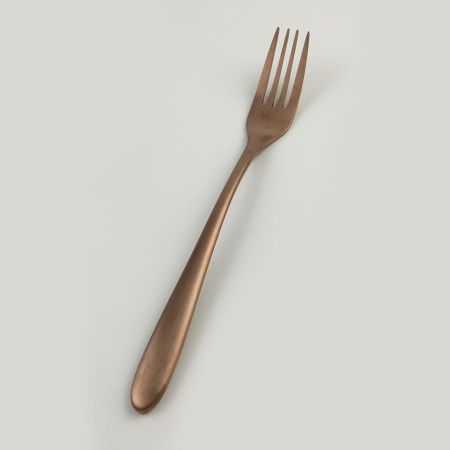 Вилка столовая 21,5 см матовая медь PVD Alessi-Copper P.L. [12]